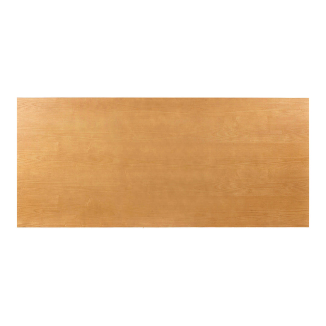 Nolan 98" Natural Wood Rectangular Dining Table