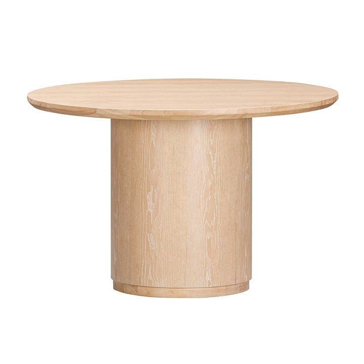 Marlow 48" Natural Wood Round Dining Table