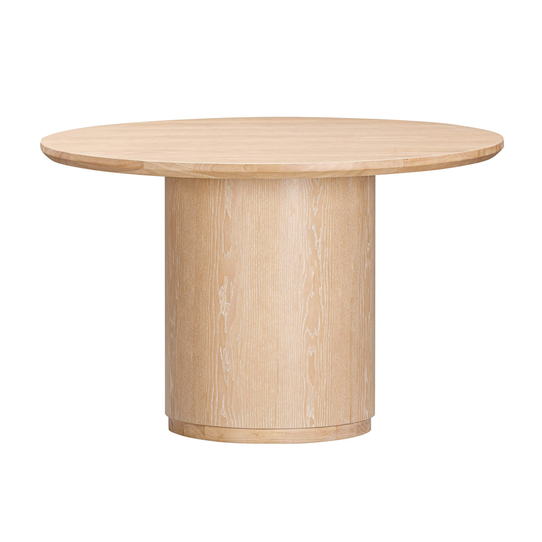 Marlow 48" Natural Wood Round Dining Table