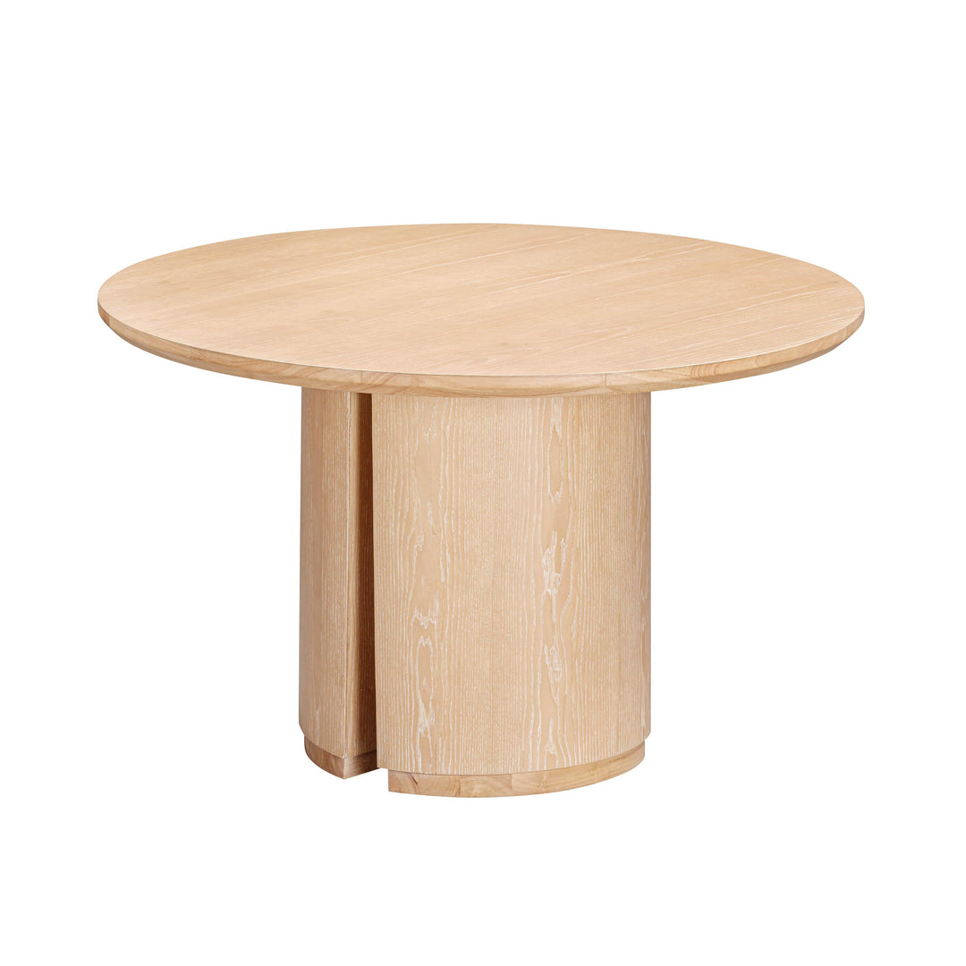 Marlow 48" Natural Wood Round Dining Table