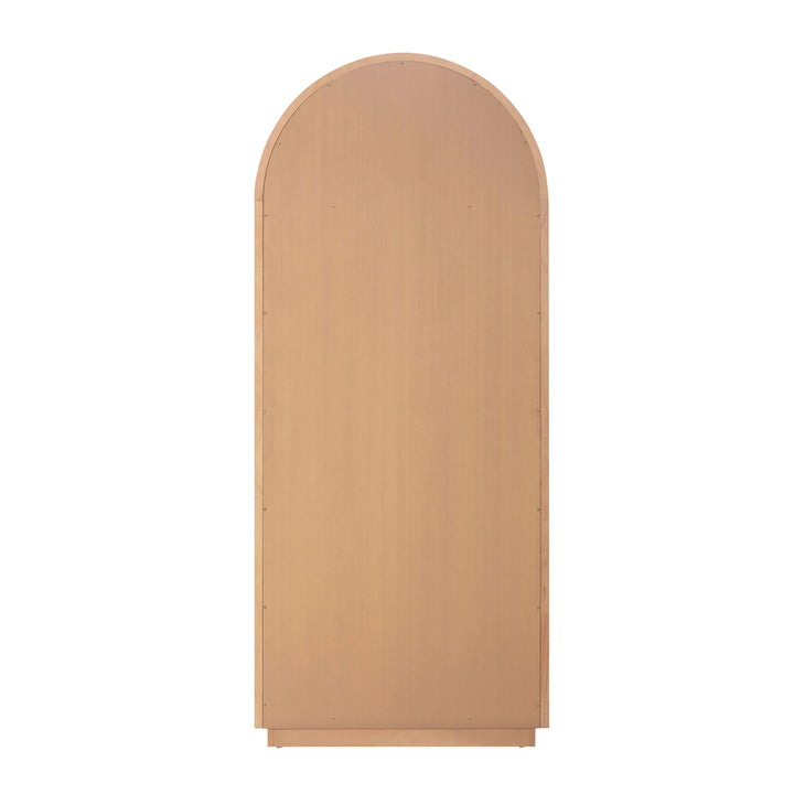 Marlow Natural Wood Display Cabinet
