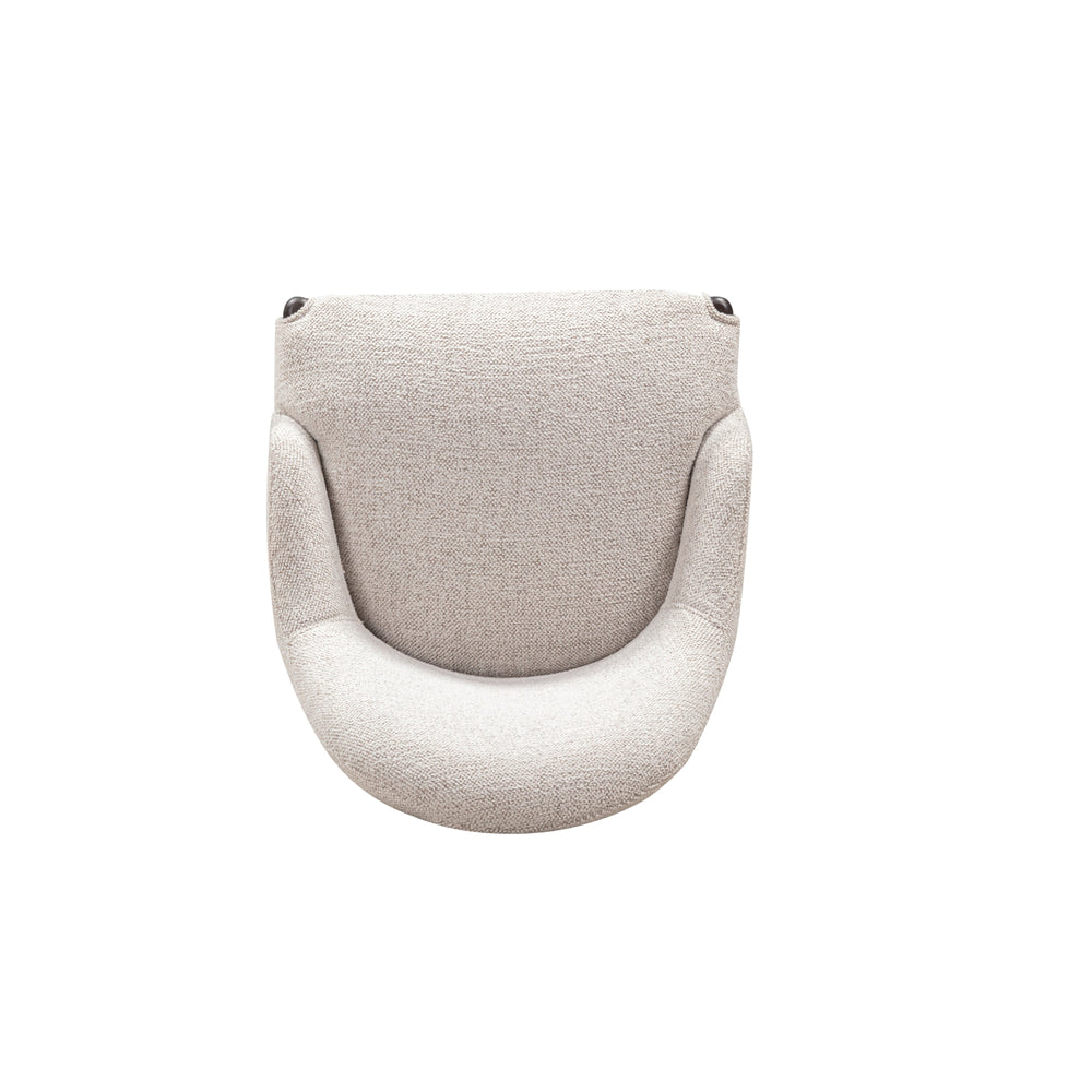 Glendale Stone White Performance Chenille Dining Chair
