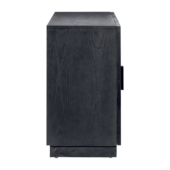 Nolan 72" Black Wood Console