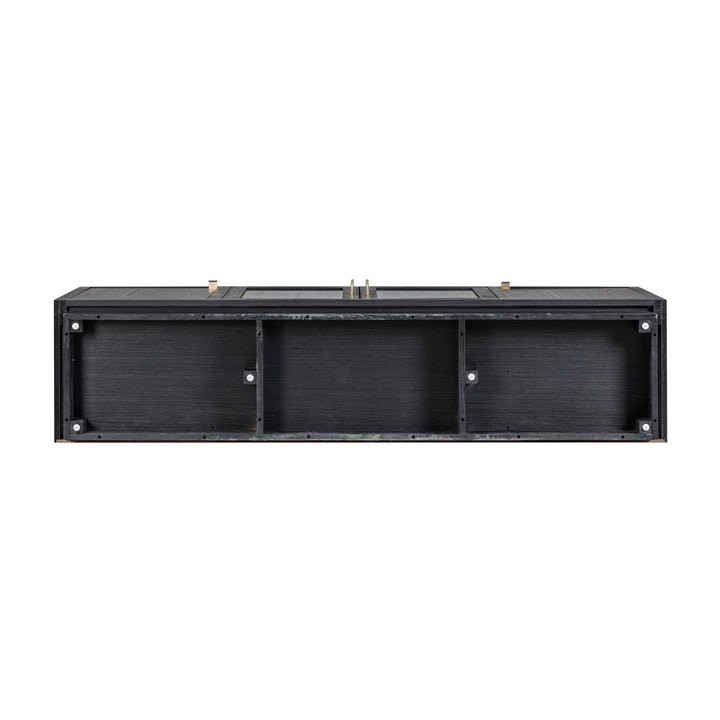 Marlow 77" Black Wood Media Console