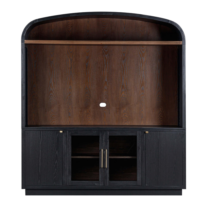 Marlow 77" Wood Entertainment Center