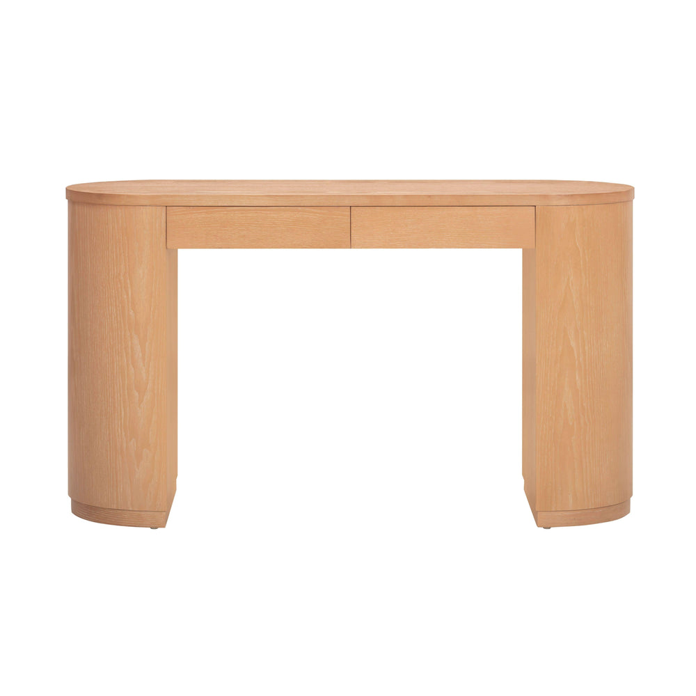 Marlow 52" Wood 2-Drawer Writing Desk