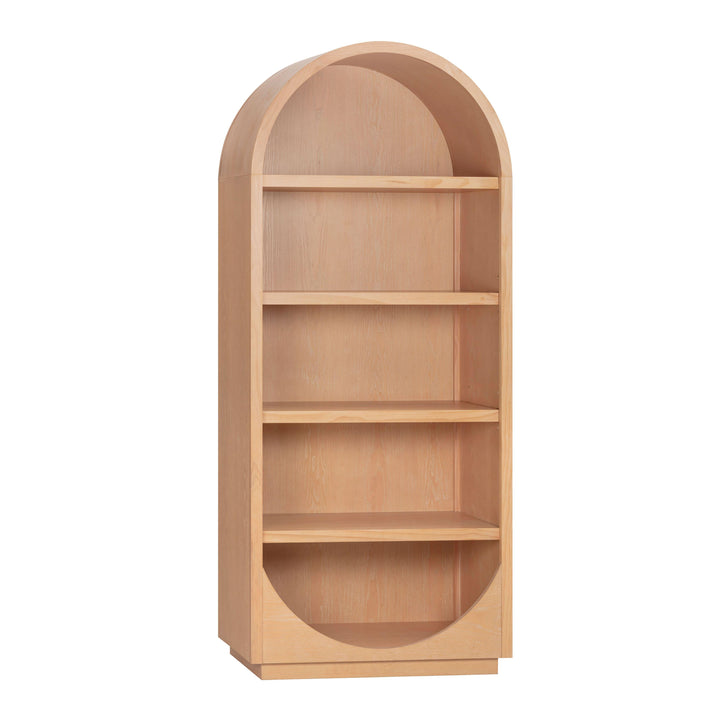 Marlow Natural Wood Bookcase