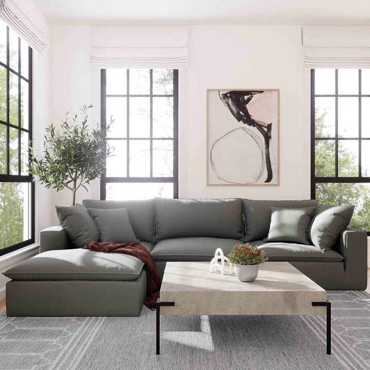 Cali Performance Fabric Modular Corner Chair