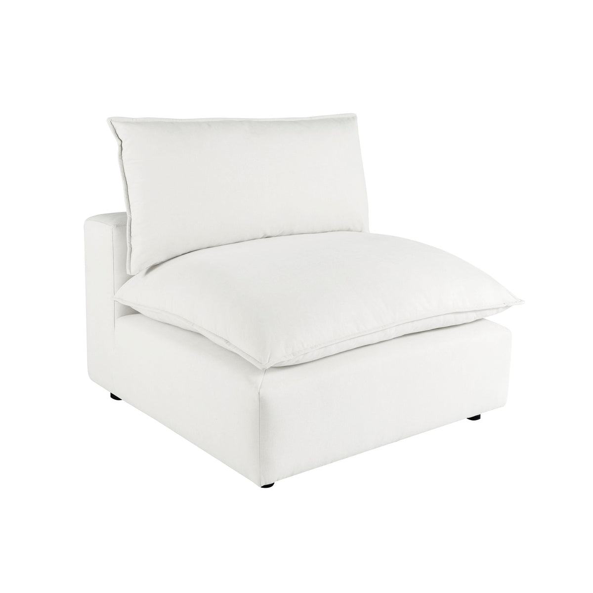 Cali Performance Fabric Modular Armless Chair