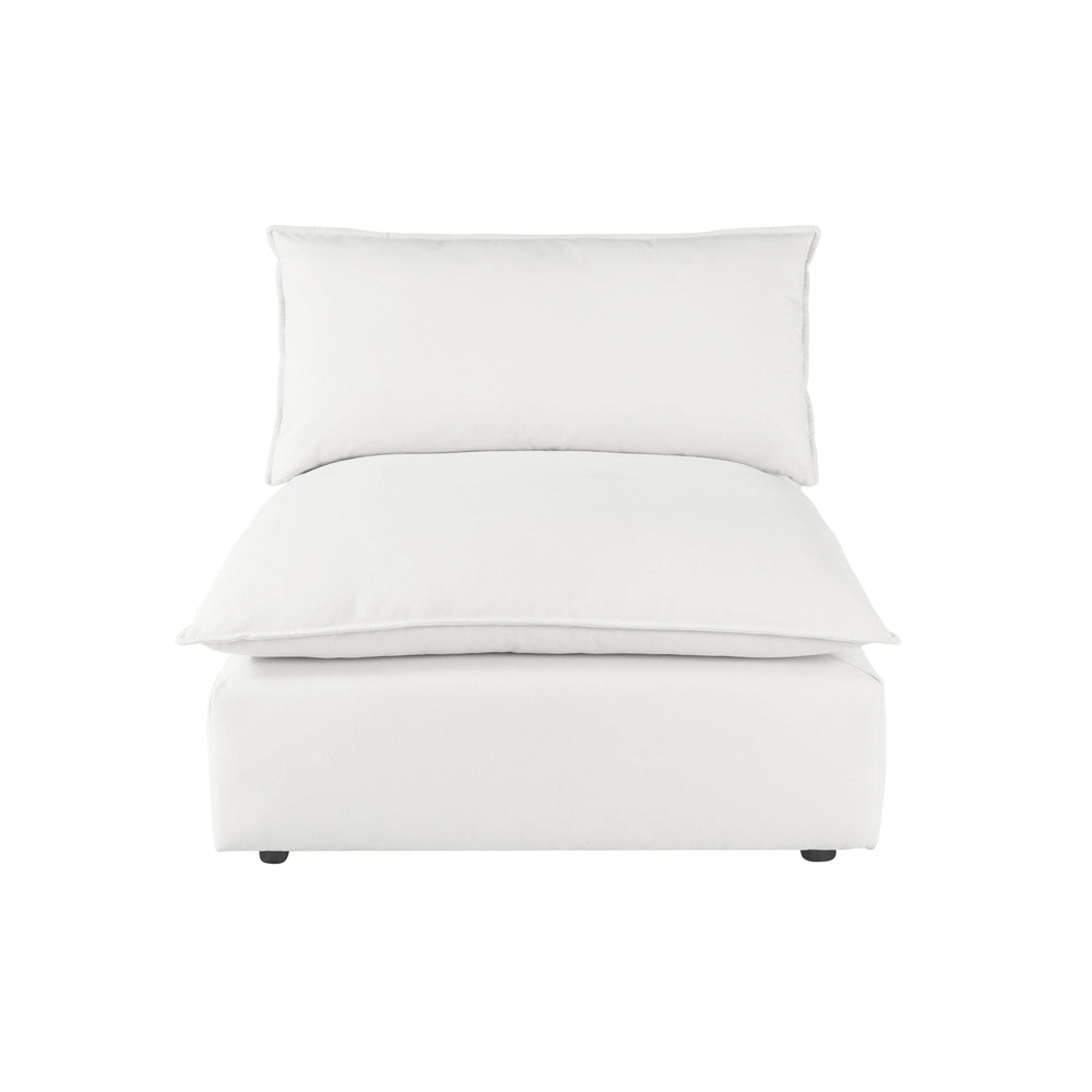 Cali Performance Fabric Modular Armless Chair