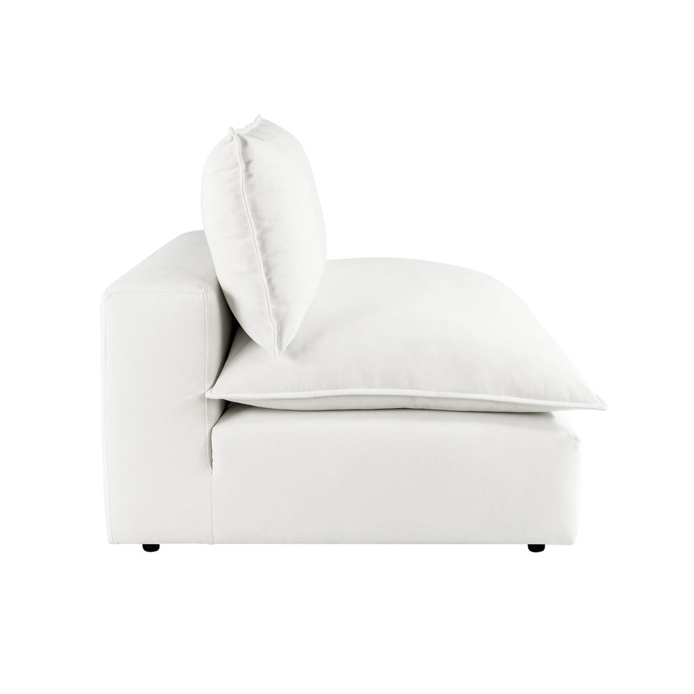 Cali Performance Fabric Modular Armless Chair