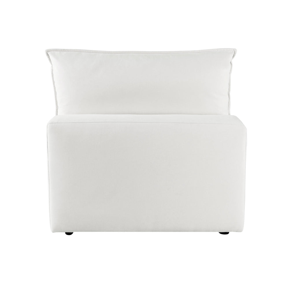 Cali Performance Fabric Modular Armless Chair