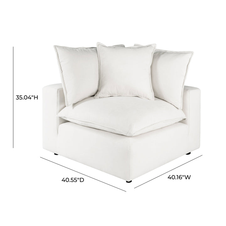 Cali Performance Fabric Modular Corner Chair