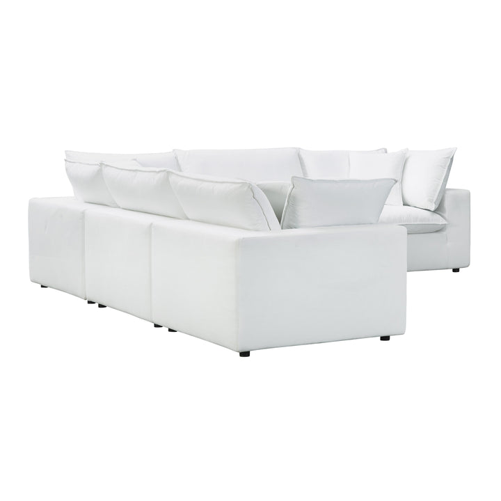 Cali 5-Piece Performance Fabric Modular L-Sectional