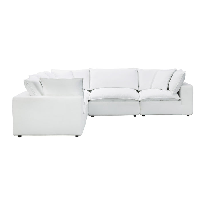 Cali 5-Piece Performance Fabric Modular L-Sectional