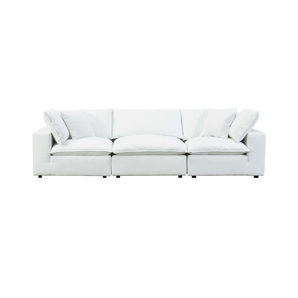 Cali 120" Modular Sofa - Pearl