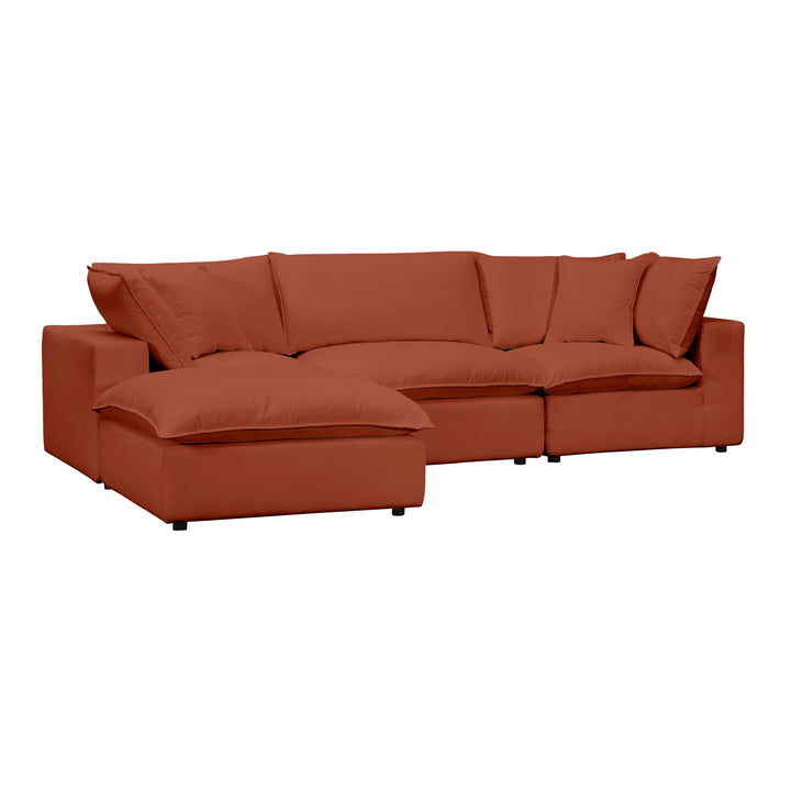 Cali 4-Piece Performance Fabric Modular Sectional