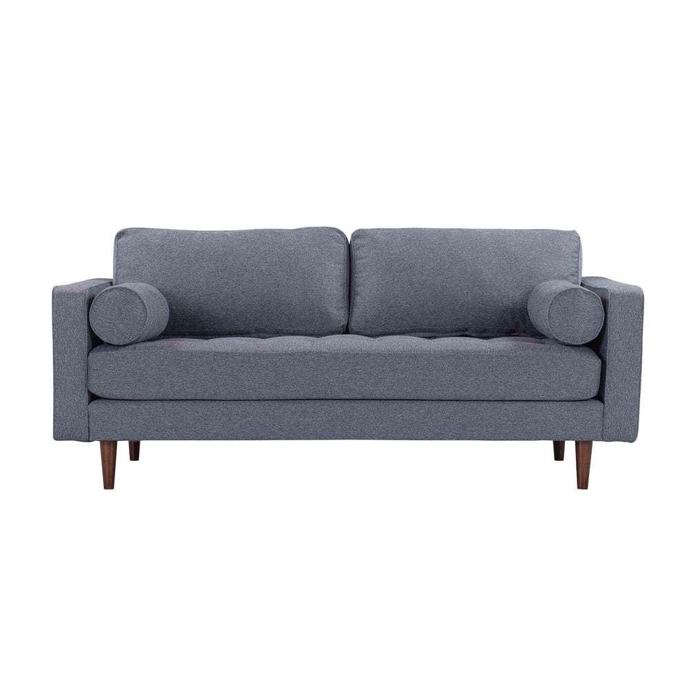 Cave 76" Navy Tweed Loveseat
