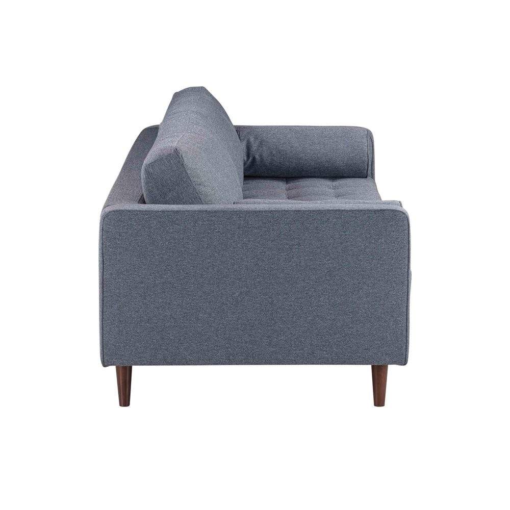 Cave 76" Navy Tweed Loveseat