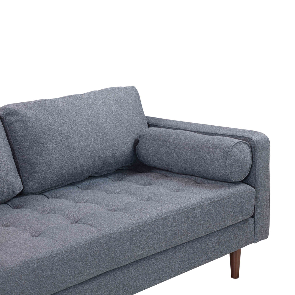 Cave 76" Navy Tweed Loveseat