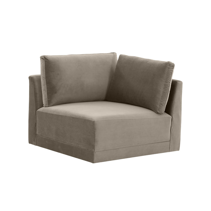 Willow Performance Velvet Modular Corner Chair