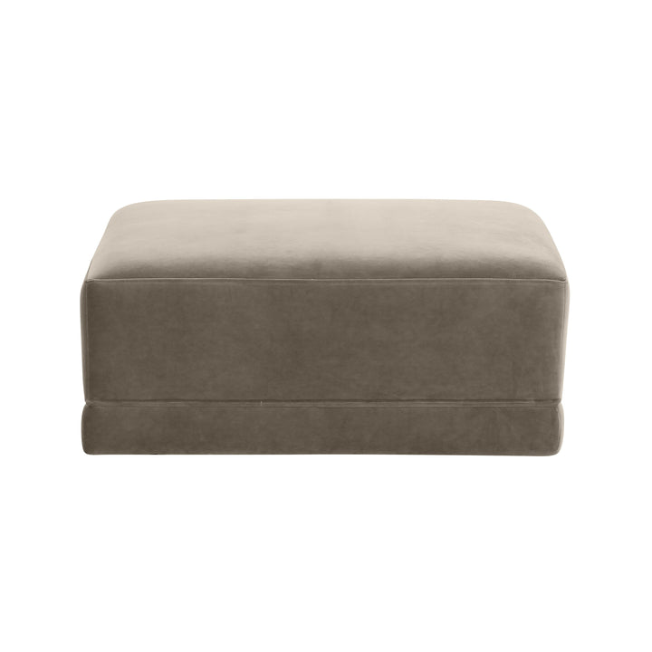 Willow Performance Velvet Modular Ottoman