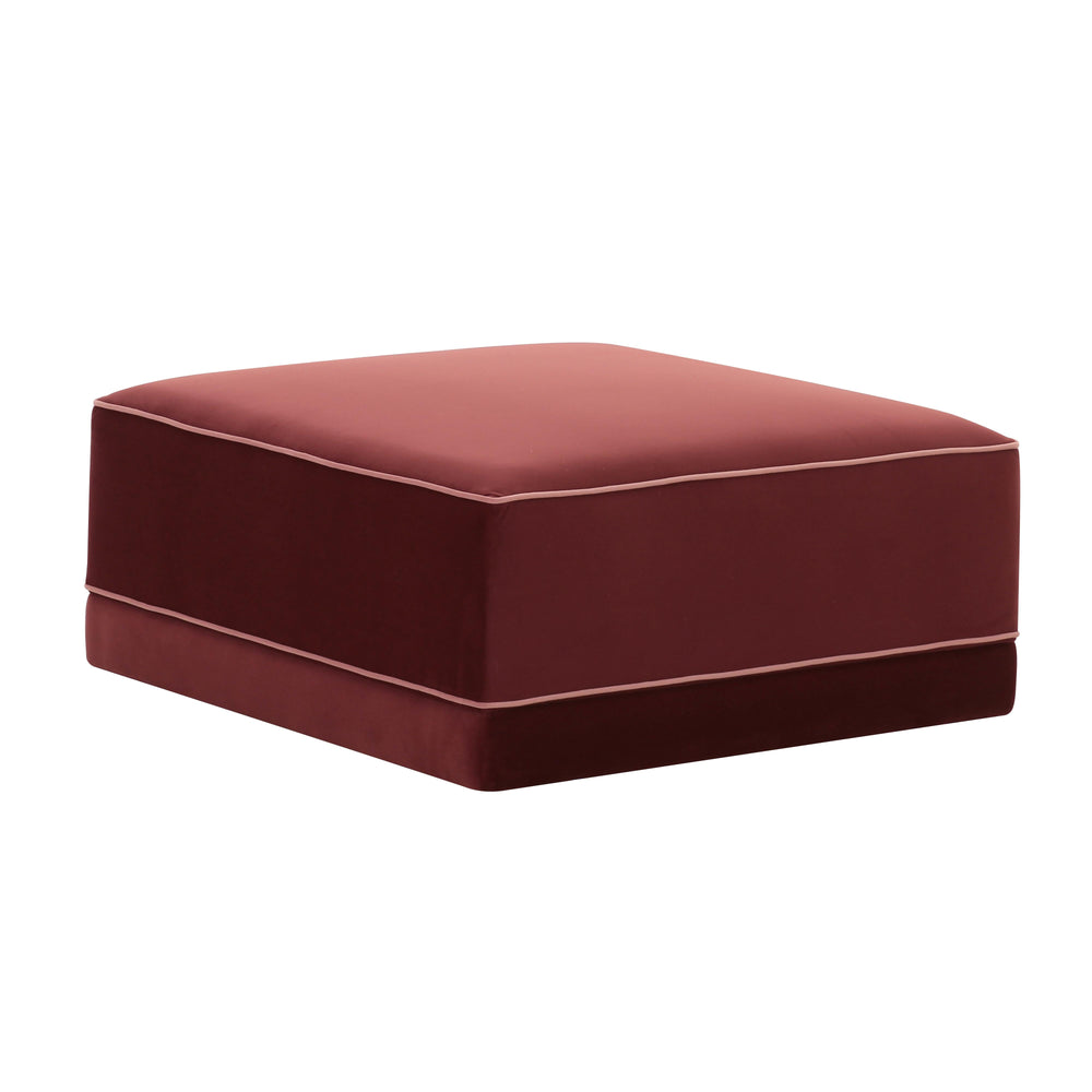 Willow Performance Velvet Modular Ottoman