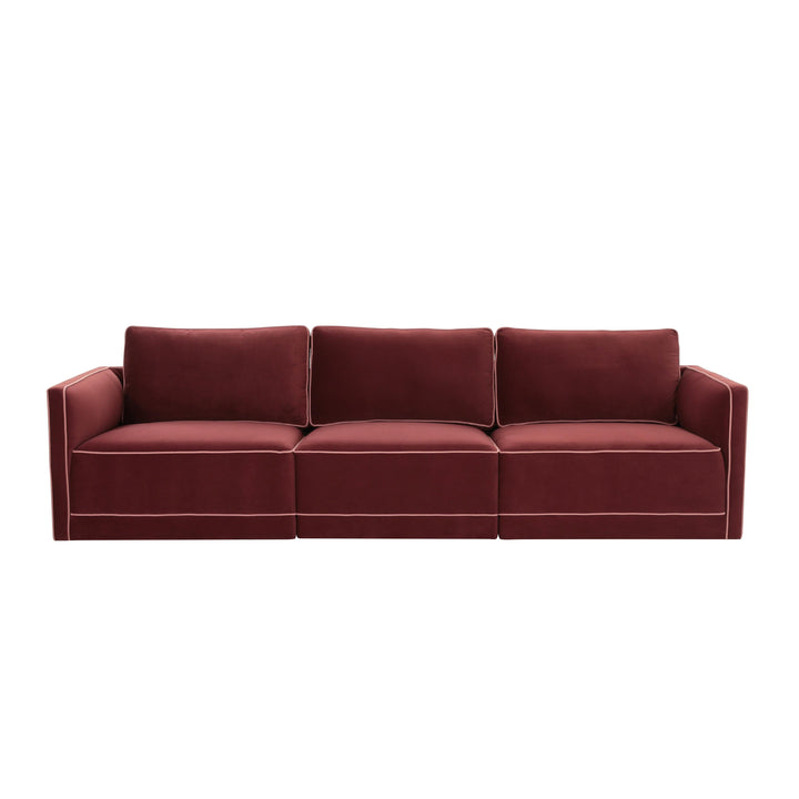Willow 105" Performance Velvet Modular Sofa
