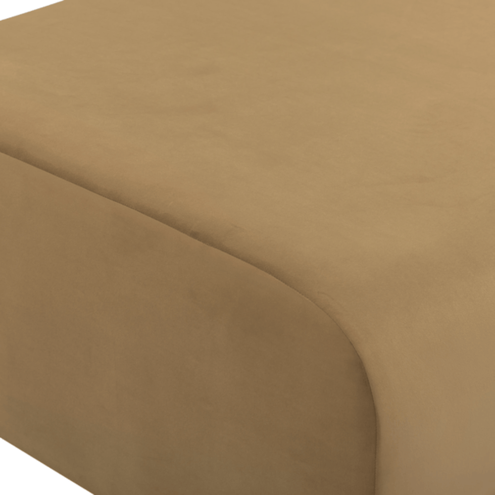 Zenith 8-Piece Latte Brown Performance Velvet Modular U-Sectional