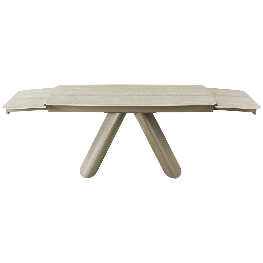 Retractable Sintered Stone Extendable Dining Table