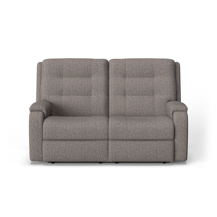 Arlo Fabric Power Reclining Loveseat with Power Headrests &amp; Lumbar