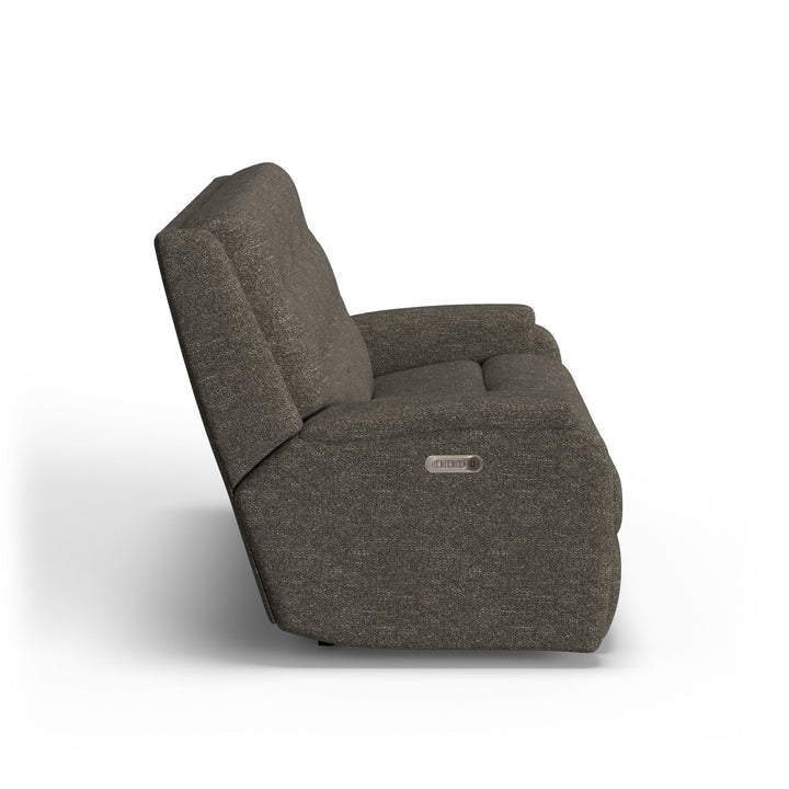 Arlo Fabric Power Reclining Sofa with Power Headrests &amp; Lumbar