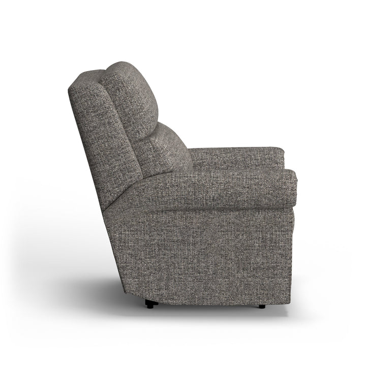 Bernard Fabric Power Recliner with Power Headrest &amp; Lumbar
