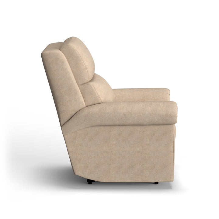Bernard Fabric Power Recliner with Power Headrest &amp; Lumbar