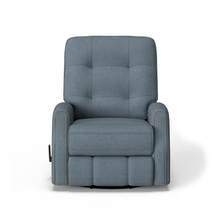 Devon Fabric Swivel Gliding Recliner