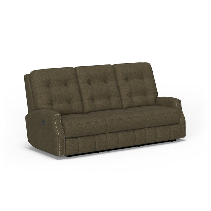 Devon Fabric Power Reclining Sofa