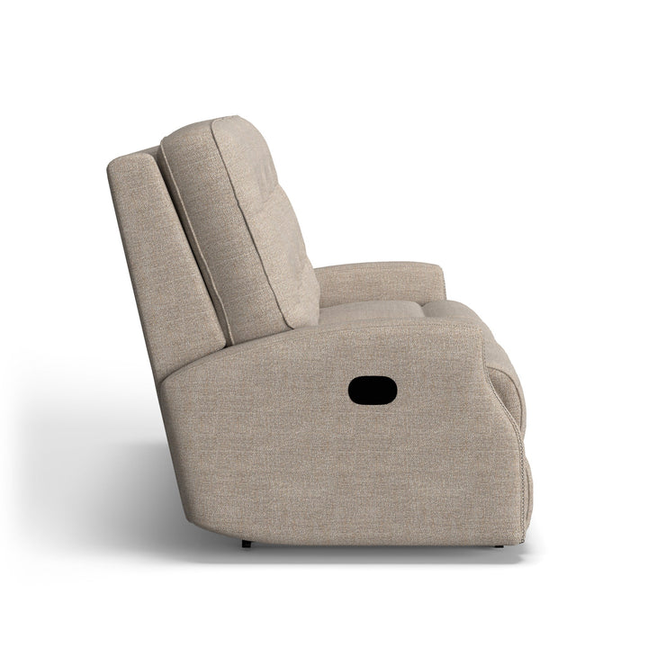 Devon Fabric Reclining Sofa
