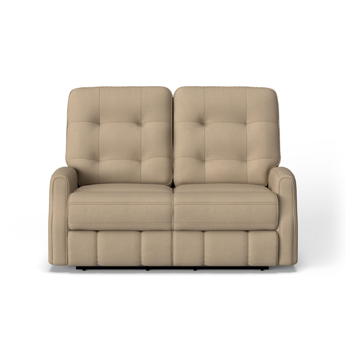 Devon Fabric Power Reclining Loveseat with Power Headrests