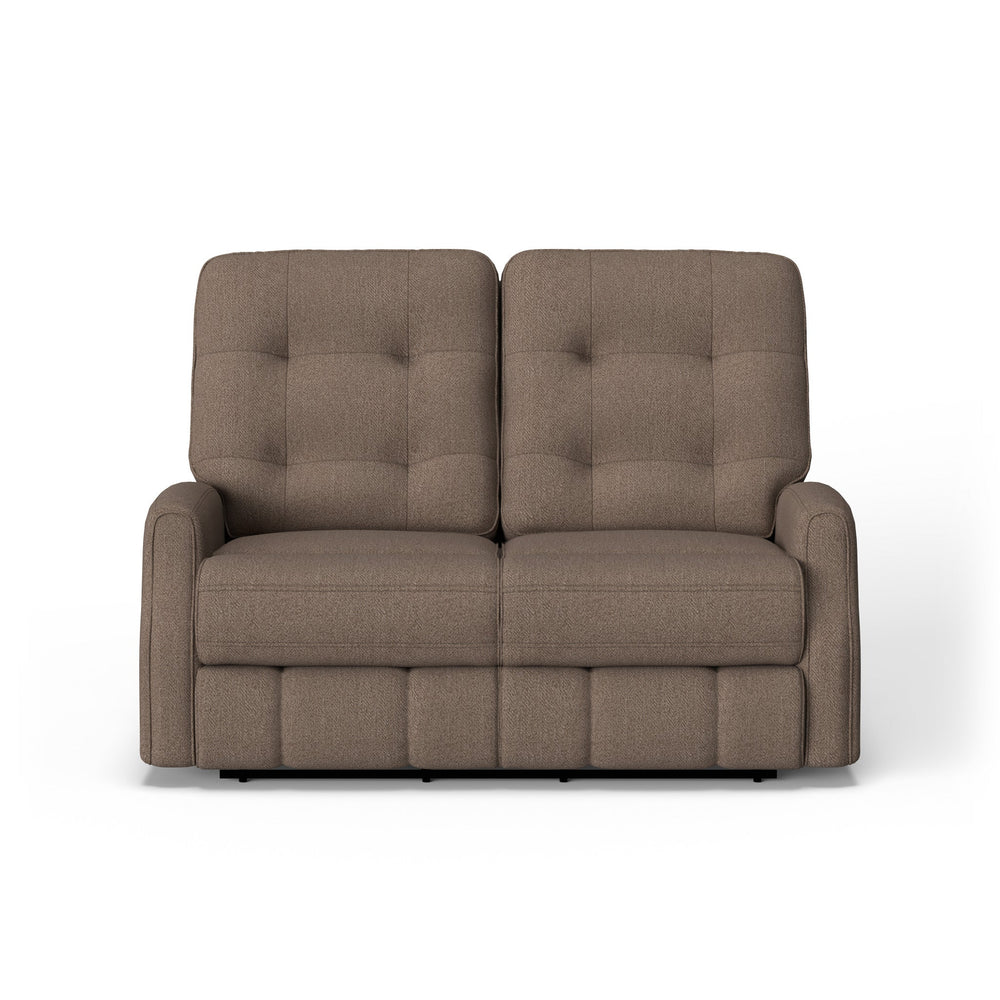 Devon Fabric Reclining Loveseat
