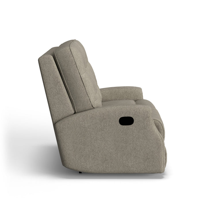 Devon Fabric Reclining Loveseat