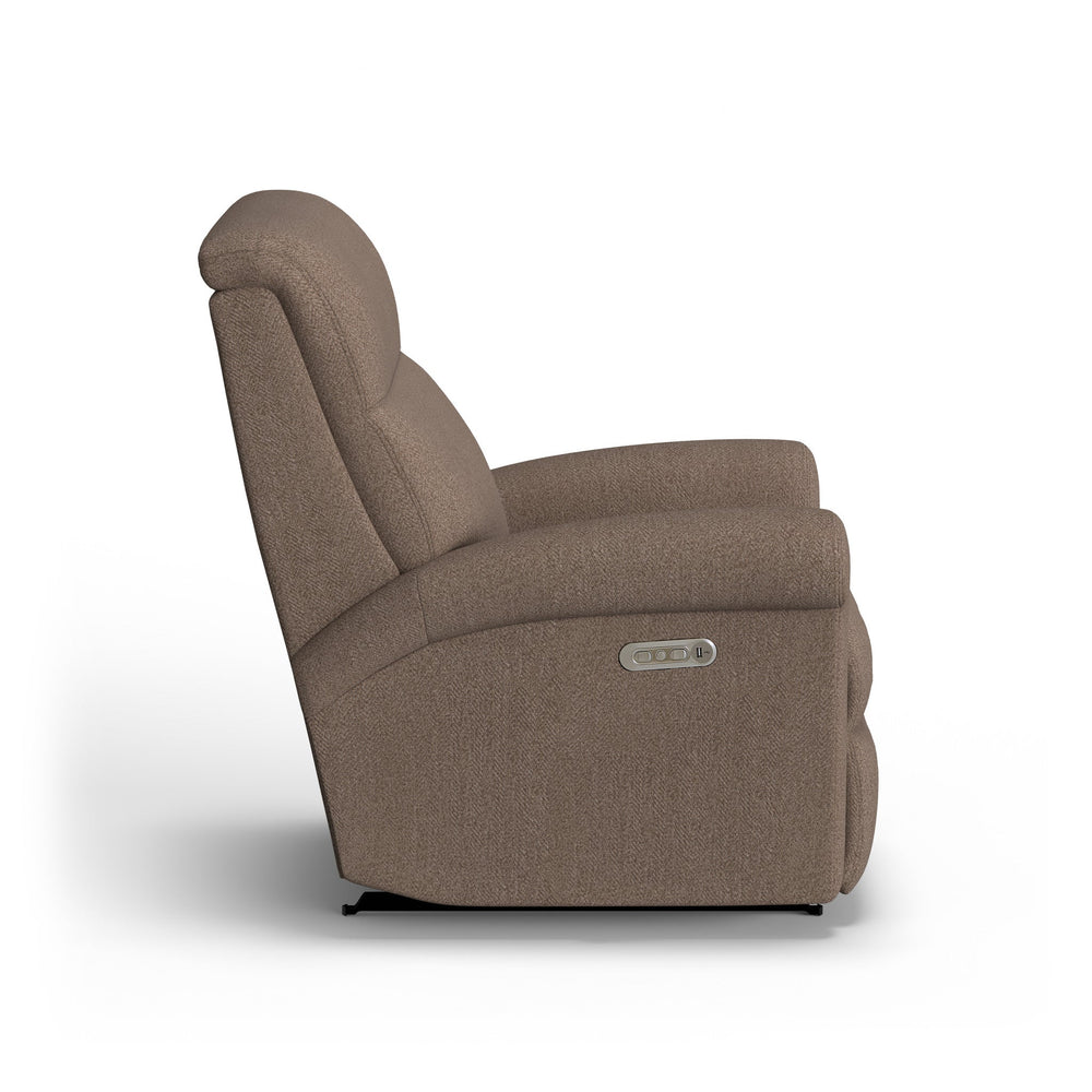 Davis Fabric Power Rocking Recliner with Power Headrest