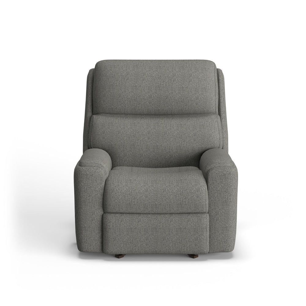 Rio Fabric Power Rocking Recliner with Power Headrest
