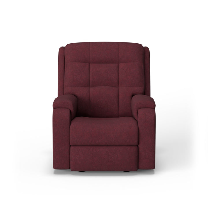 Arlo Leather Power Rocking Recliner with Power Headrest