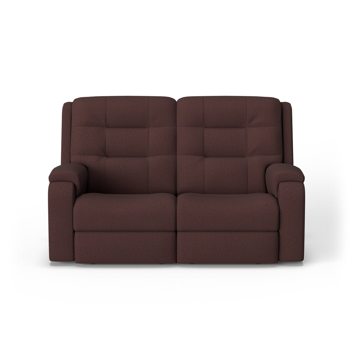 Arlo Leather Power Reclining Loveseat with Power Headrests