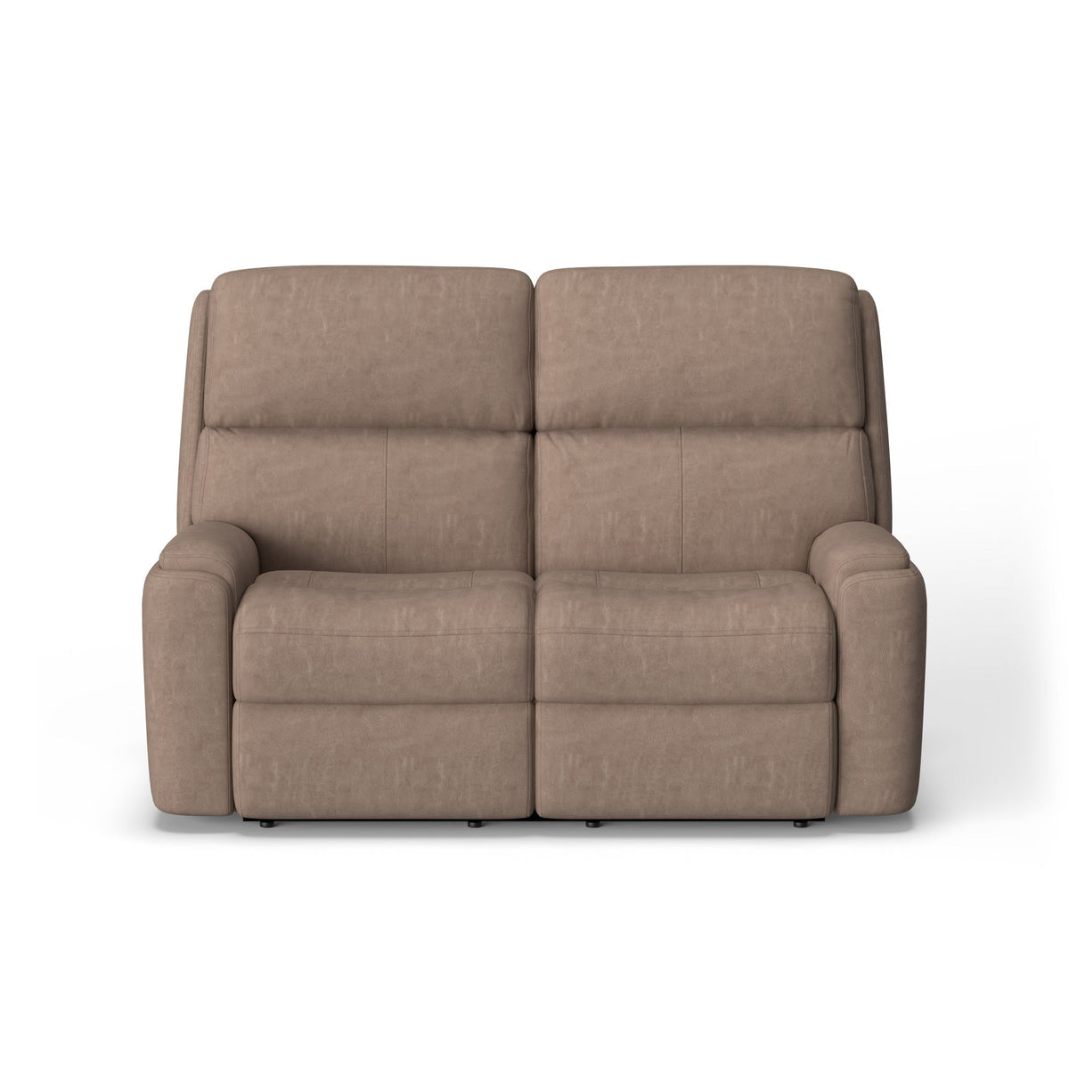Rio Leather Power Reclining Loveseat with Power Headrests