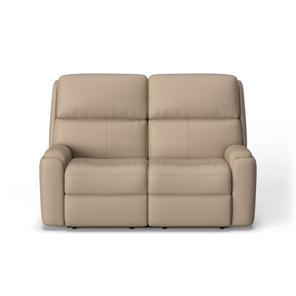 Rio Leather Power Reclining Loveseat