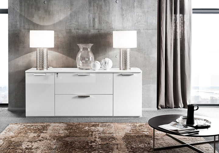 ALF Italia Sedona desk with sliding return view 3