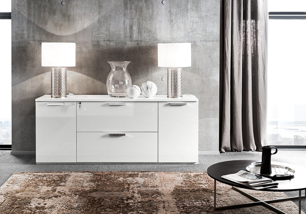 ALF Italia Sedona desk with sliding return view 3