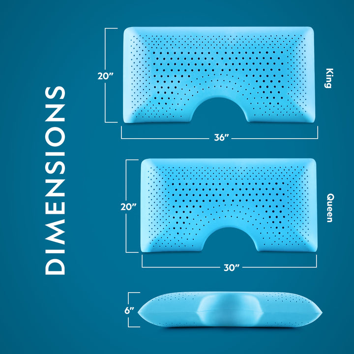 Shoulder Zoned Dough® Pillow