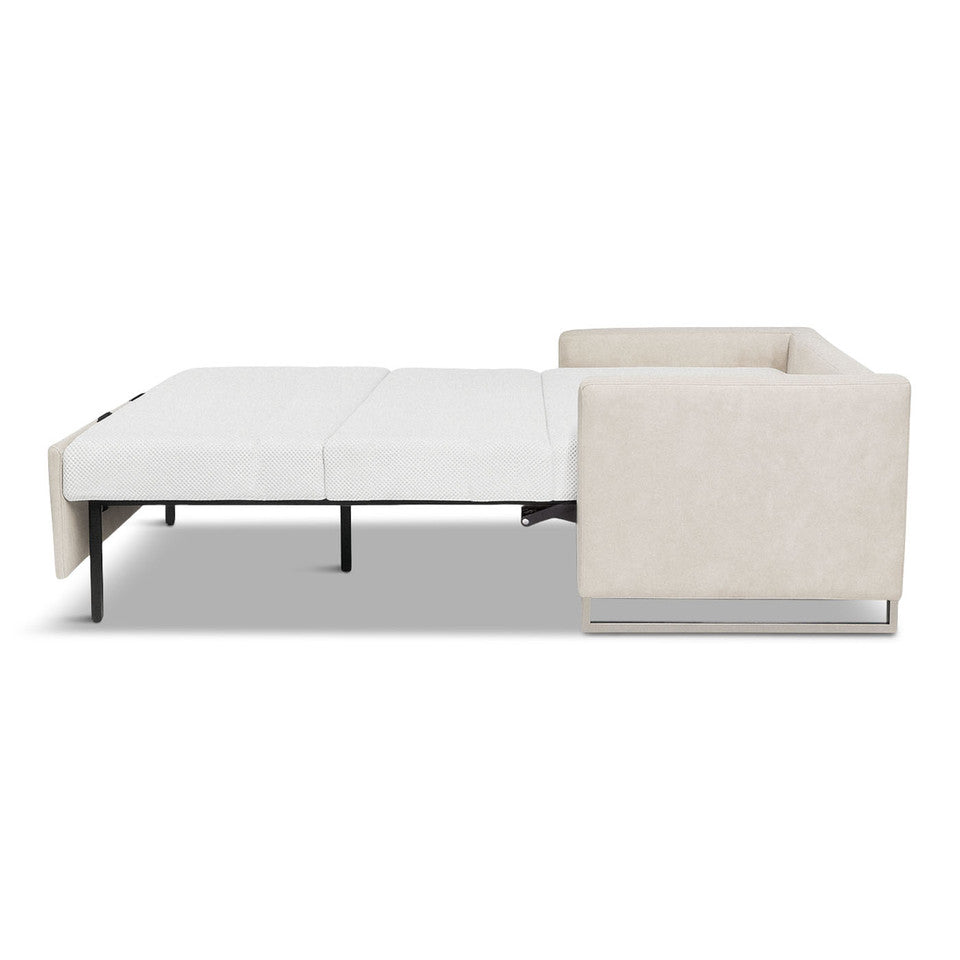 Sulley Twin Silver Sleeper by American Leather